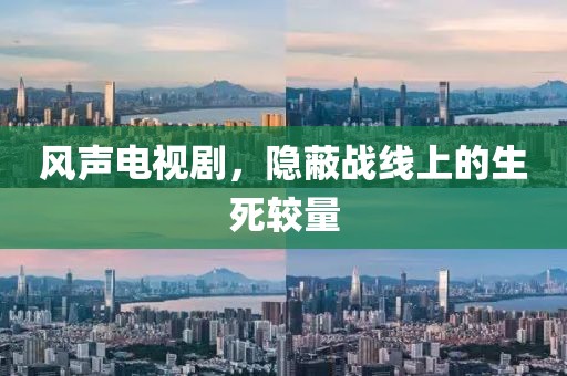 風(fēng)聲電視劇，隱蔽戰(zhàn)線上的生死較量