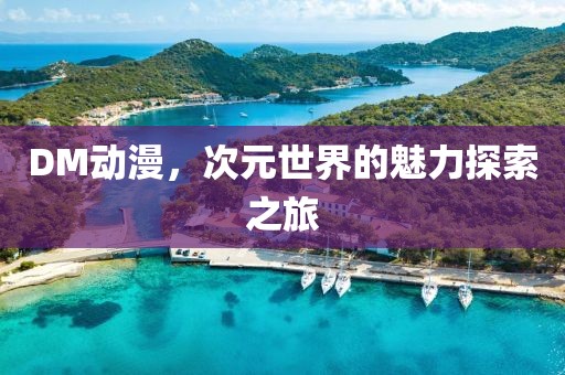 DM動漫，次元世界的魅力探索之旅