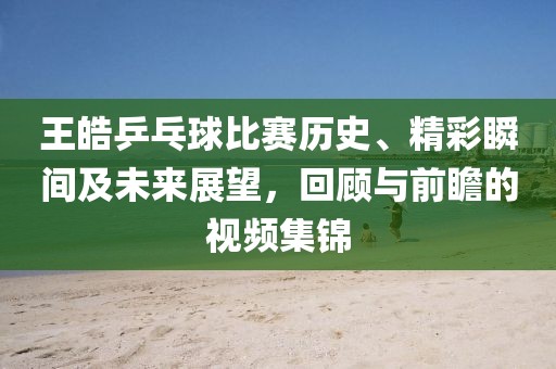 王皓乒乓球比賽歷史、精彩瞬間及未來展望，回顧與前瞻的視頻集錦