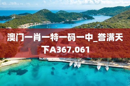 澳門(mén)一肖一特一碼一中_譽(yù)滿天下A367.061