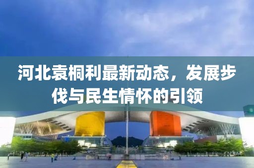 河北袁桐利最新動態(tài)，發(fā)展步伐與民生情懷的引領(lǐng)