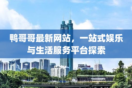 鴨哥哥最新網(wǎng)站，一站式娛樂與生活服務(wù)平臺探索