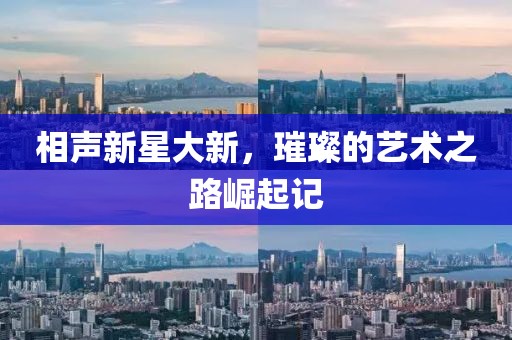 相聲新星大新，璀璨的藝術(shù)之路崛起記