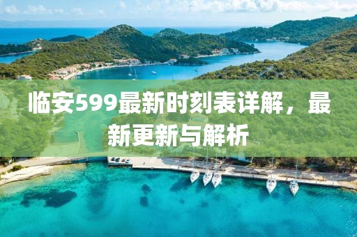 臨安599最新時(shí)刻表詳解，最新更新與解析