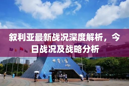 敘利亞最新戰(zhàn)況深度解析，今日戰(zhàn)況及戰(zhàn)略分析