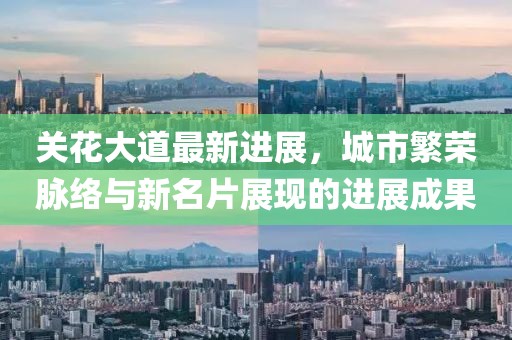 關(guān)花大道最新進(jìn)展，城市繁榮脈絡(luò)與新名片展現(xiàn)的進(jìn)展成果