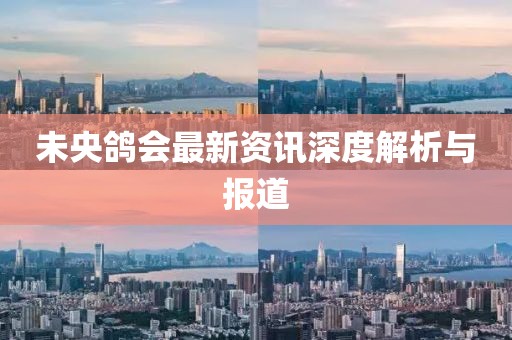 未央鴿會(huì)最新資訊深度解析與報(bào)道