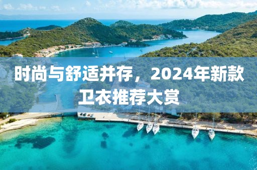 時尚與舒適并存，2024年新款衛(wèi)衣推薦大賞