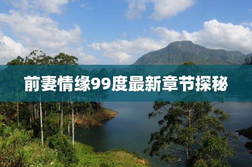 前妻情緣99度最新章節(jié)探秘