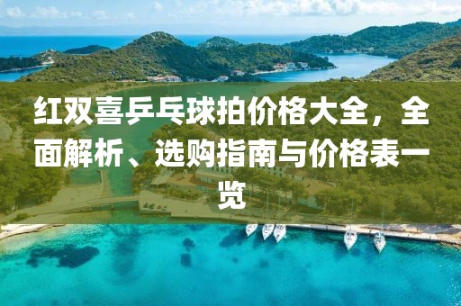 紅雙喜乒乓球拍價格大全，全面解析、選購指南與價格表一覽