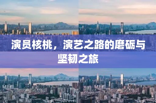 演員核桃，演藝之路的磨礪與堅(jiān)韌之旅