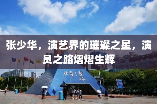 張少華，演藝界的璀璨之星，演員之路熠熠生輝