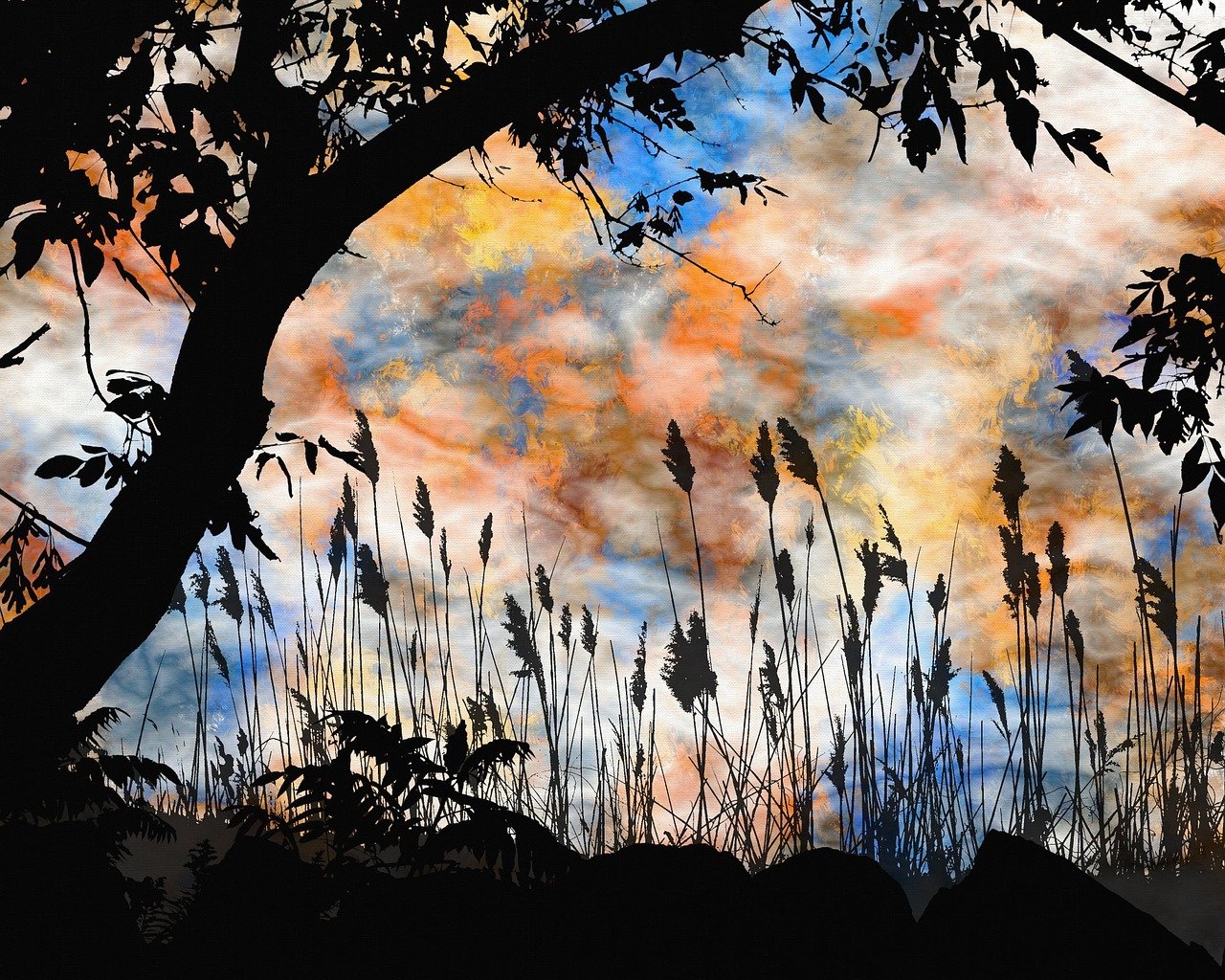 拔河比賽與繪畫的創(chuàng)意交融，畫中的競技激情