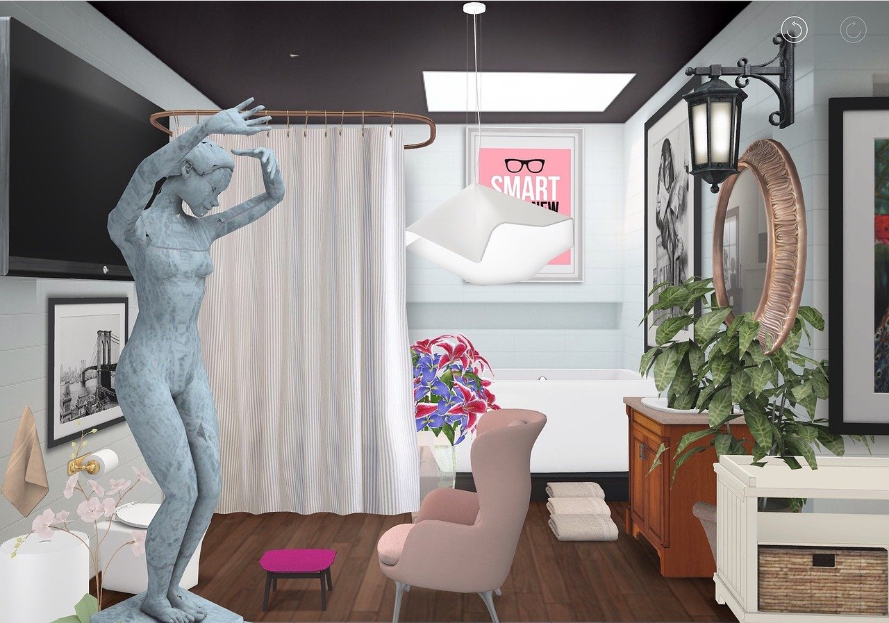 隱藏電視機(jī)的客廳設(shè)計(jì)，藝術(shù)與功能的完美融合